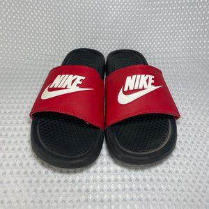 NIKE - Red Slides - MEN